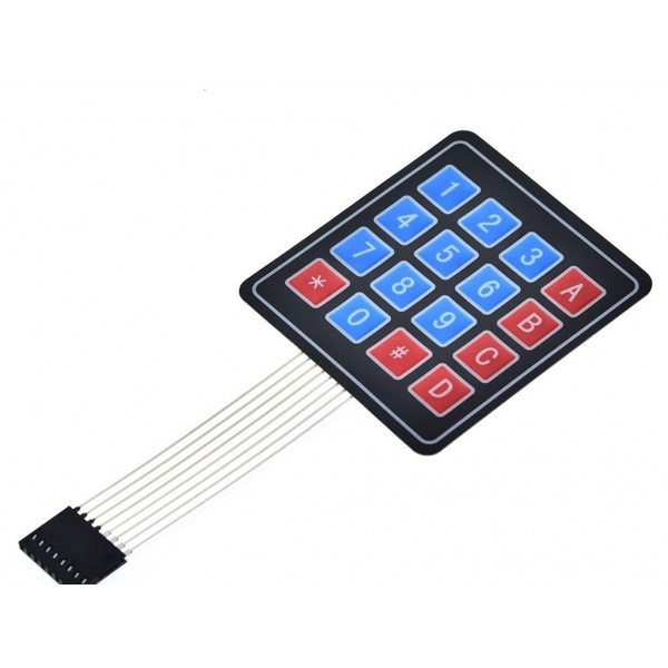 4*4 Matrix Keypad Membrane Switch For Arduino Arm And Other Mcu