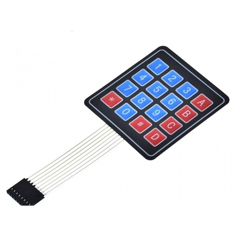 4*4 Matrix Keypad Membrane Switch For Arduino Arm And Other Mcu