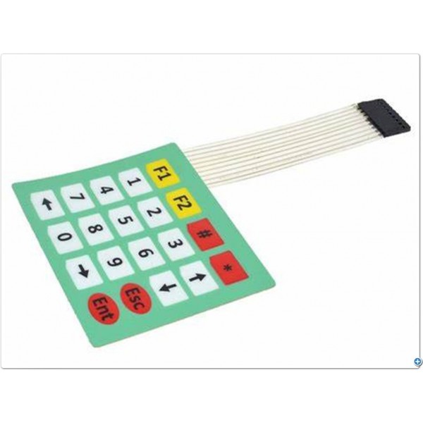 4*5 Matrix Array 20 Key Membrane Switch Keypad Keyboard For Arduino