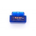 Mini Elm327 Bluetooth V1.5 Obd2 Ii Car Diagnostic Tool Auto Eobd Scanner For Android Phone Blue