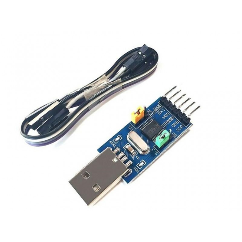 Ch341T 2 In 1 Module Usb To I2C Iic Uart Usb To Ttl Microcontroller Serial Port Programmer