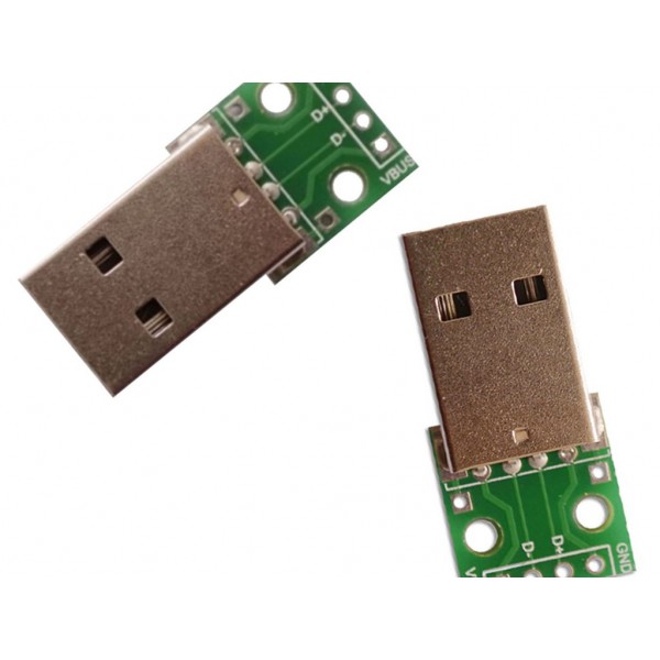 Usb Type A Breakout Board – Male
