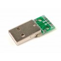 Usb2.0 Male Female To Dip Micro Miniusb 4 5P To In Line 2.54 Adapter Board Module