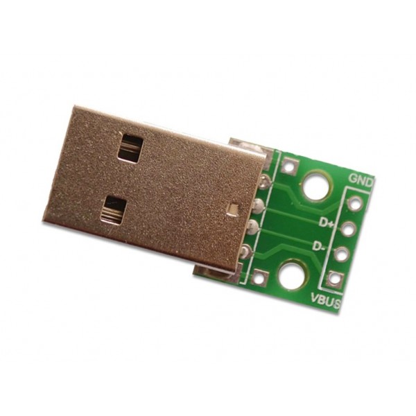 Usb2.0 Male Female To Dip Micro Miniusb 4 5P To In Line 2.54 Adapter Board Module