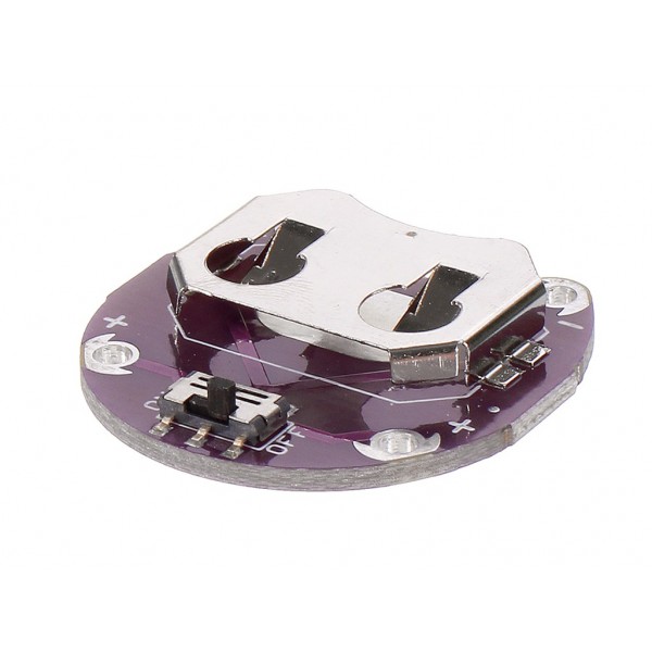 Lilypad Coin Cell Battery Holder Cr2032 Battery Module