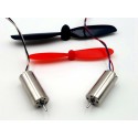 8520 8.5X20Mm Magnetic Micro Coreless Motor With 75Mm Propeller