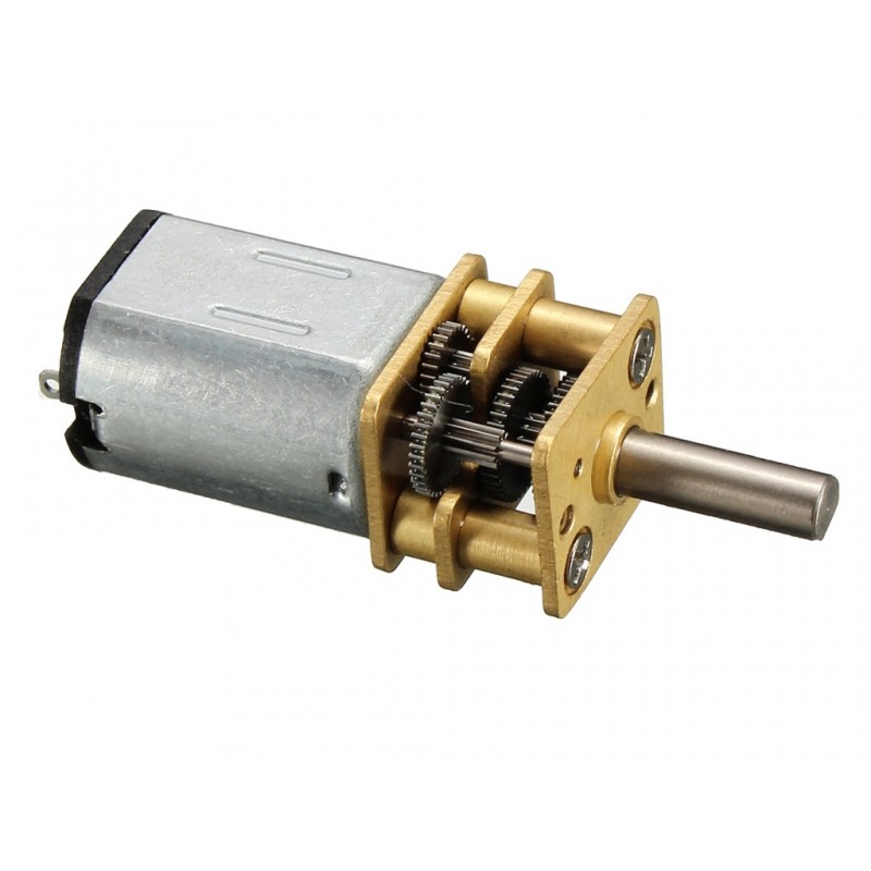 thumbnail image 2 of N20 Motor Model Car Gear Motor MECCANIXITY Micro Gear Motors - DC 6V 40RPM With Metal Gearbox For DIY RC Models, Robotics (2 Pack) N20 Metal Gear Motor For DIY Models Circuit 2 of 11