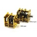 050 Reducer Micro Copper Gearbox Metal Robot With Output Gear