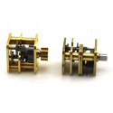 050 Reducer Micro Copper Gearbox Metal Robot With Output Gear