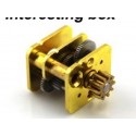 050 Reducer Micro Copper Gearbox Metal Robot With Output Gear