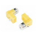 110 Rpm Bo Motor Right Angle Single Shaft (Gear Ratio 1:120)