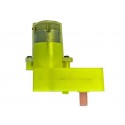 110 Rpm Bo Motor Right Angle Single Shaft (Gear Ratio 1:120)