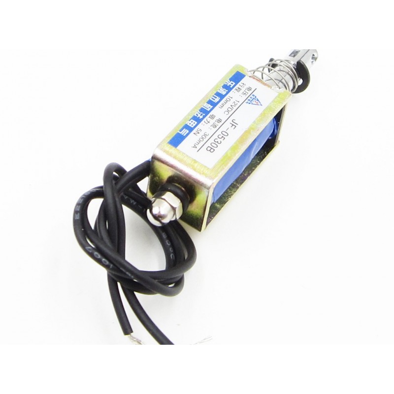 Jf 0530B Dc 12V 1A 10Mm 5N Push Pull Solenoid Electromagnet