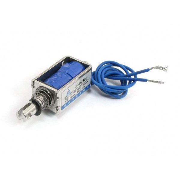 Jf 0730B Dc 12V 1A 10Mm 5N Push Pull Solenoid Electromagnet