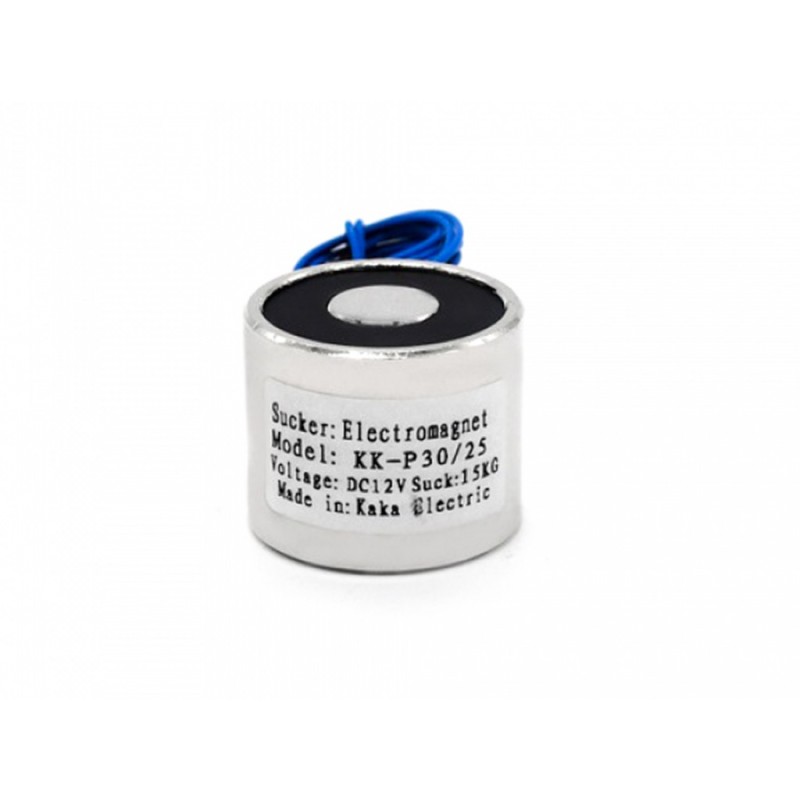 Dc 12V Kk P30 25 15Kg Lifting Solenoid Electromagnet