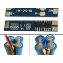 2 Series 8V 7.4A  Li Ion  Cell Charge Discharge Protection Circuit