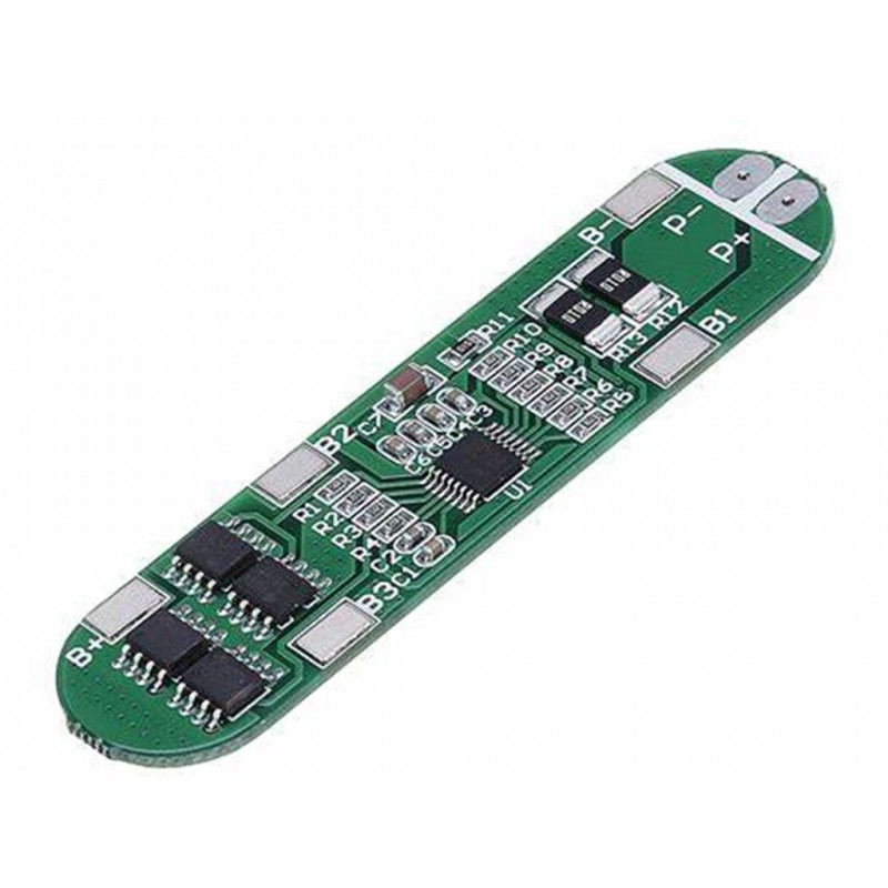 4 Series 14.8V 16.8V 12A 18650 Lithium Polymer Battery Protection Board Anti Overcharge And Over Discharge 12A Current Limit