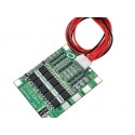 4 Series 14.8V 16V 30A 18650 Lithium Battery Protection Board With Cable