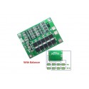 4 Series 14.8V 16.8V  40A 18650 Lithium Battery Protection Board With Balance For Drill Motor Lipo Cell Module