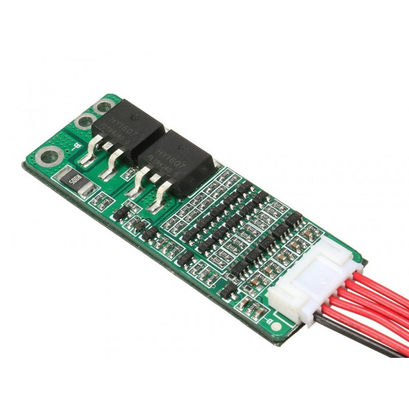 5 Series 18V 21V 15A 18650 Li Ion Lithium Battery Bms Charger Protection Board For  Battery