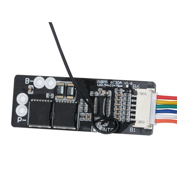 6 Series 30A 18650 Lithium Battery Protection Board