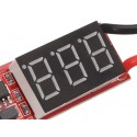 2S 6S Lipo Battery With Xt60 Plug To Usb Cellphone Charger Adapter With Voltage Display