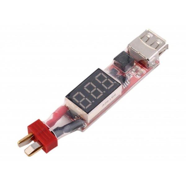2S 6S Lipo Battery Usb Converter T Plug Cellphone Charger Adapter