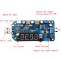 15W Usb Adjustable Buck Boost Power Supply Charging Module 5V To 3.3V9V12V24V30V Router Dp2