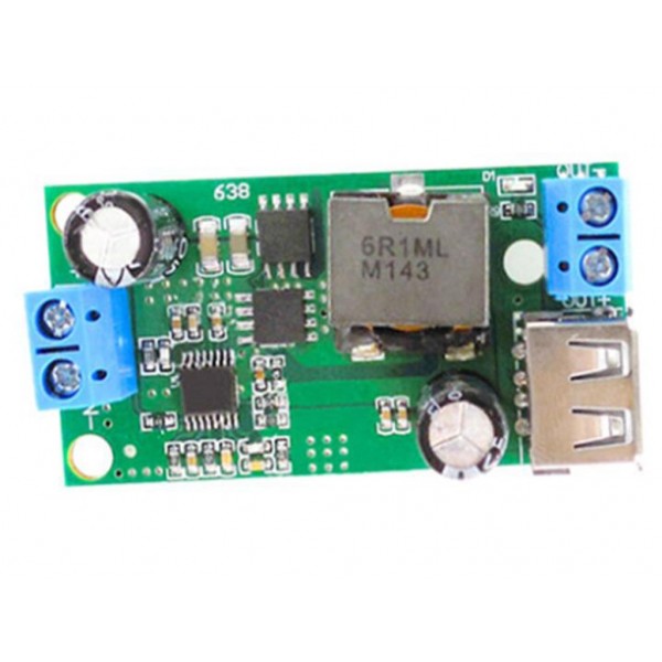 Dc 5A Step Down Module 9V 12V 24V 36V To 5V Dcdc High Power Automotive Regulated Power Converter