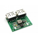 Dual Usb Output 9V 12V 24V To 5V 3A Dc Dc Car Charging Voltage Stabilizer Module