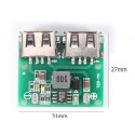 Dual Usb Output 9V 12V 24V To 5V 3A Dc Dc Car Charging Voltage Stabilizer Module