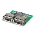 Dual Usb Output 9V 12V 24V To 5V 3A Dc Dc Car Charging Voltage Stabilizer Module