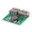 Dual Usb Output 9V 12V 24V To 5V 3A Dc Dc Car Charging Voltage Stabilizer Module