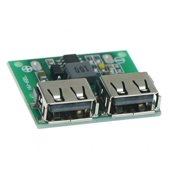 Dual Usb Output 9V 12V 24V To 5V 3A Dc Dc Car Charging Voltage Stabilizer Module