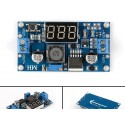 Lm2596 2A Buck Step Down Power Converter Module Dc 4 ~ 40 To 1.3 37V Led Voltmeter