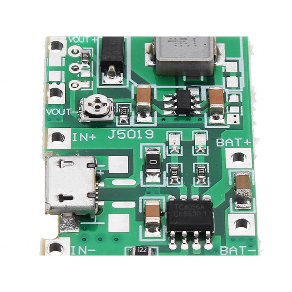 3.7V To 5V 9V Step Up Adjustable Module 2A 18650 Lithium Battery Charging Booster Module