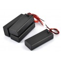 2 X 1.5V Aaa Battery Holder With Cover And On Off Switch