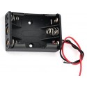 3 X 1.5V Aaa Battery Holder Without Cover