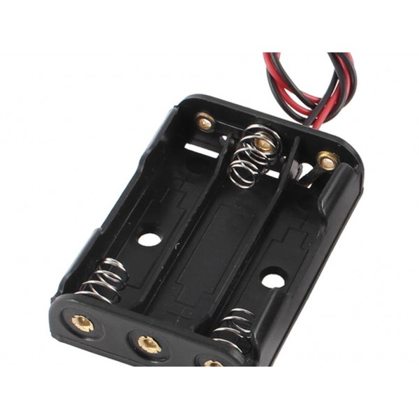 3 X 1.5V Aaa Battery Holder Without Cover