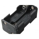 4 X Aa Battery Back To Back Holder Case Box