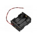 6 X Aa Battery Holder Box (Back To Back) Without Cover