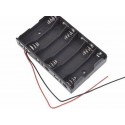 6 X 1.5V Aa Battery Holder Without Cover