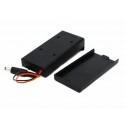 18650 X 2 Battery Holder With Cover And On Off Switch