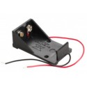 9V Battery Holder With Dc Jack