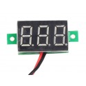 Two Wire Voltmeter 0.36 Inch Dc 4.5 30V Digital Voltmeter