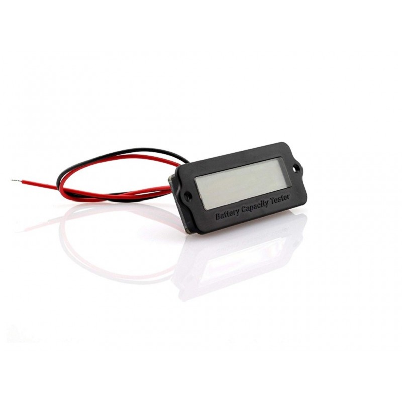 Ly6W 12V To 24V Real Time Lithium Battery Power Monitor With While Blue Lcd