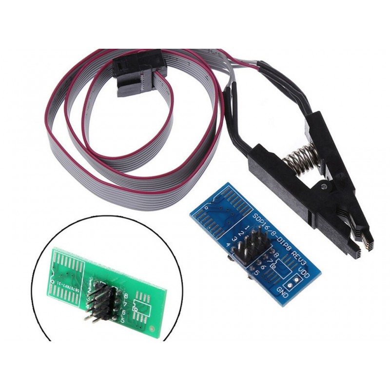 8 Pin 1.27Mm Pitch Soic8 Flash Burning Chip Ic