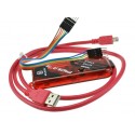 Pickit 3 Usb Pic Programmer Debugger Compatible With Cable And 5Pin Female To Male