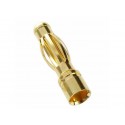 4Mm Gold Connectors Male/Female Pair 1 Pairs