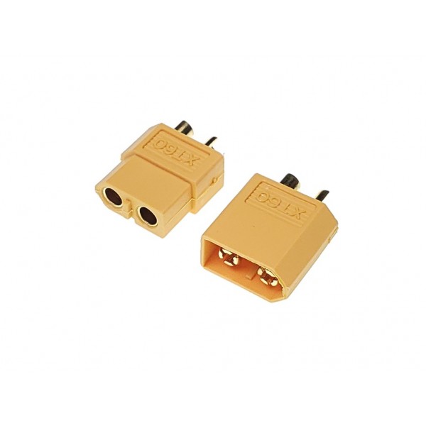 Amass Nylon Xt60 Connectors Male/Female Pair